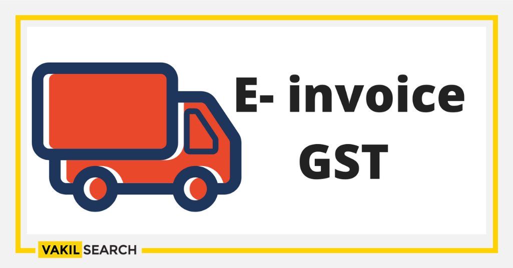 Generate a GST e-Invoice