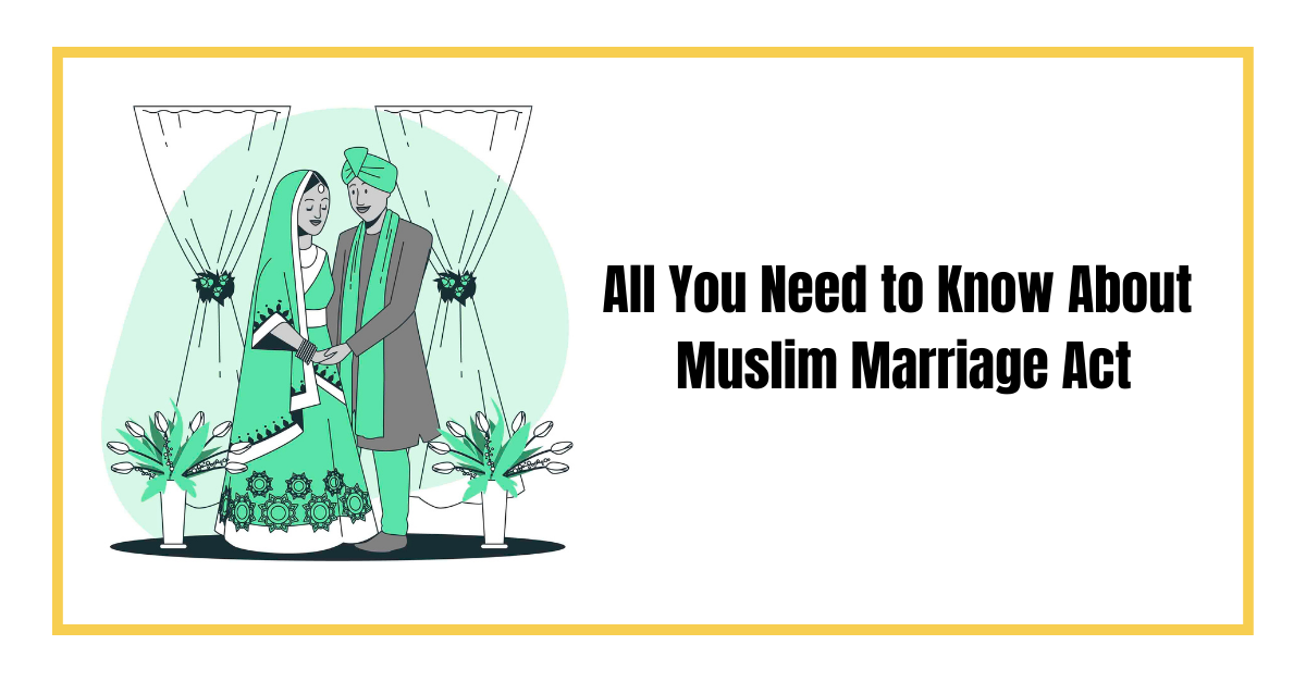 Muslim Marriage Act, 1939