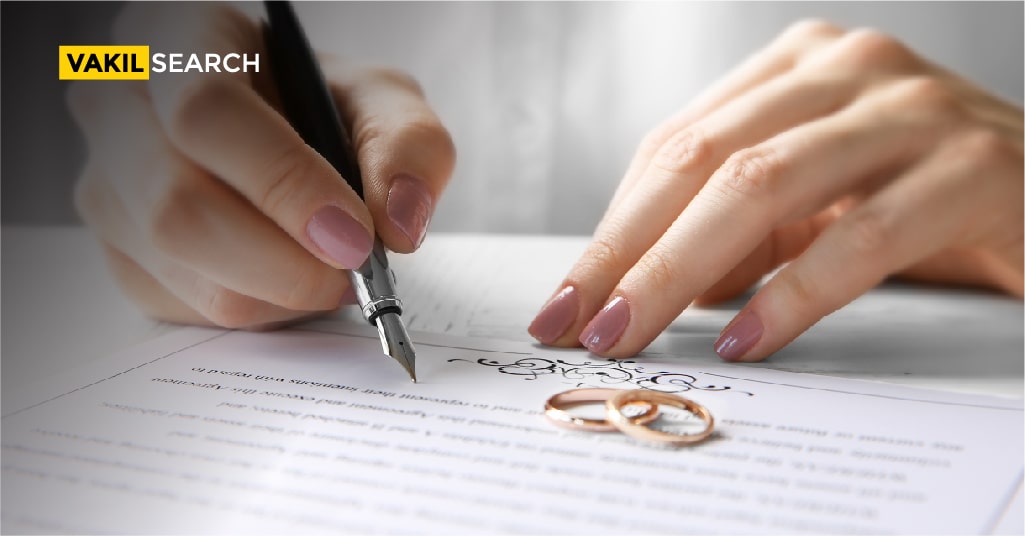 Elements for Registering a Marriage