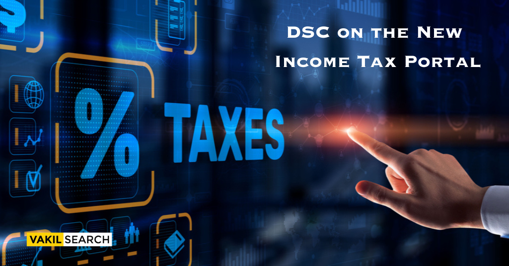 DSC on the New Income Tax Portal