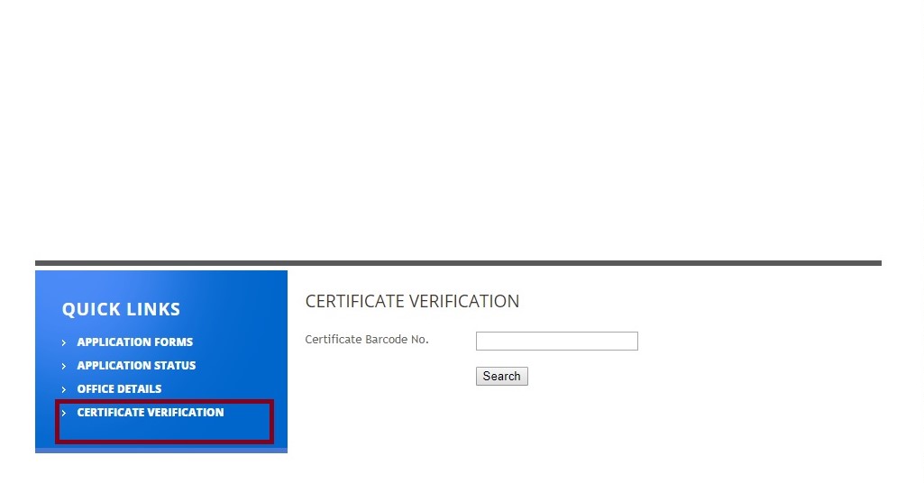 Odisha Caste Certificate - Certificate Verification