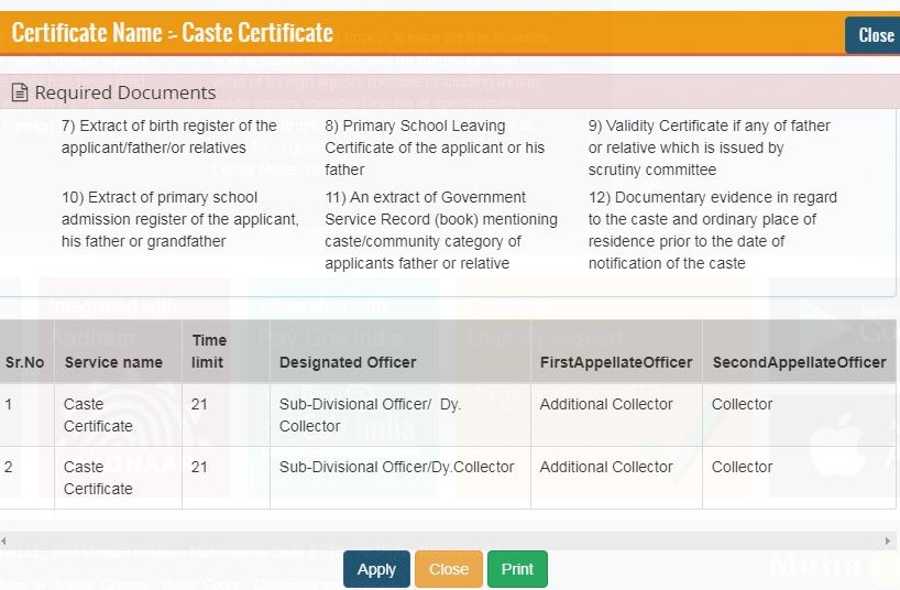 How to Get Caste Certificate in Maharashtra?
