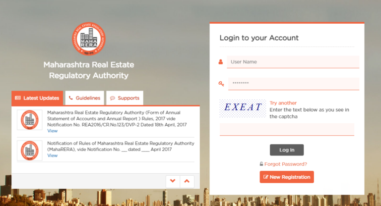 RERA Registration In Maharashtra - Maharerait.mahaonline.gov.in