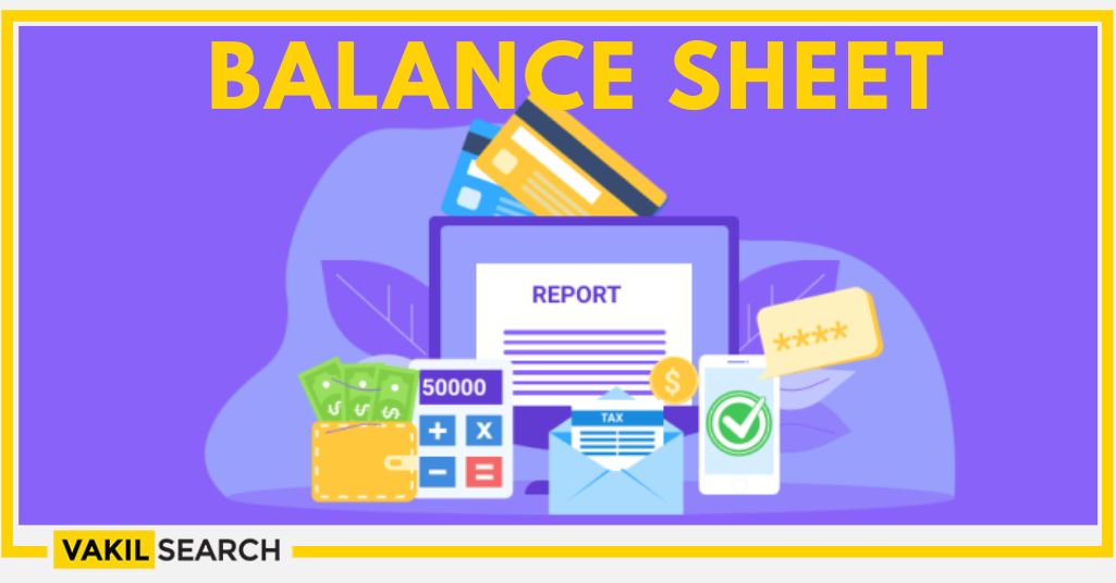 balance sheet format