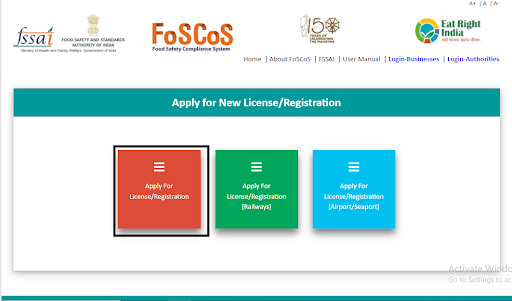 fssai reg license