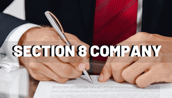 Section 8 Company Compliances
