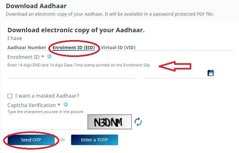 Uidai Aadhaar Card Update And Status Check Online