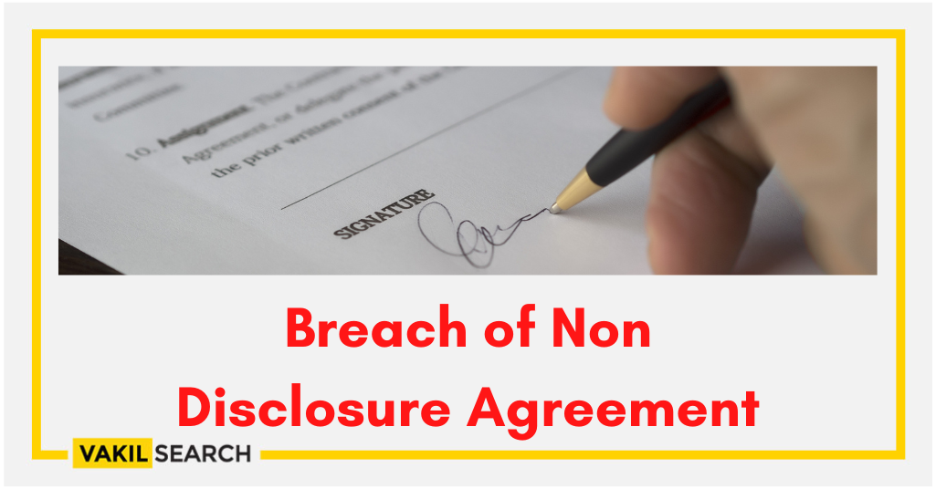 Breach of Non Disclosure Agreement