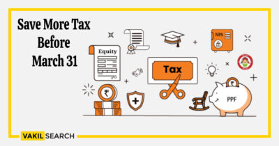 Save More Tax Before March 31
