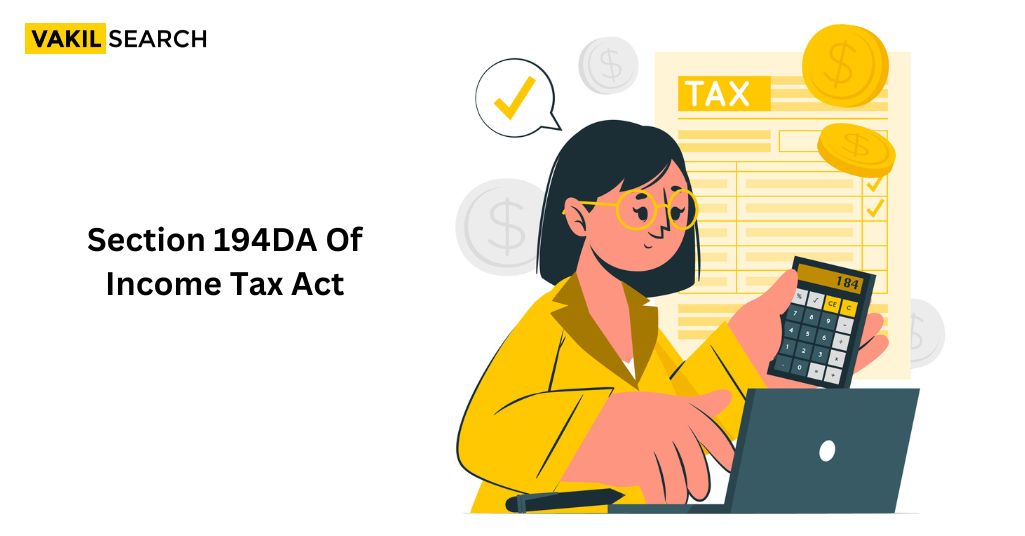 Section 194DA Of Income Tax Act
