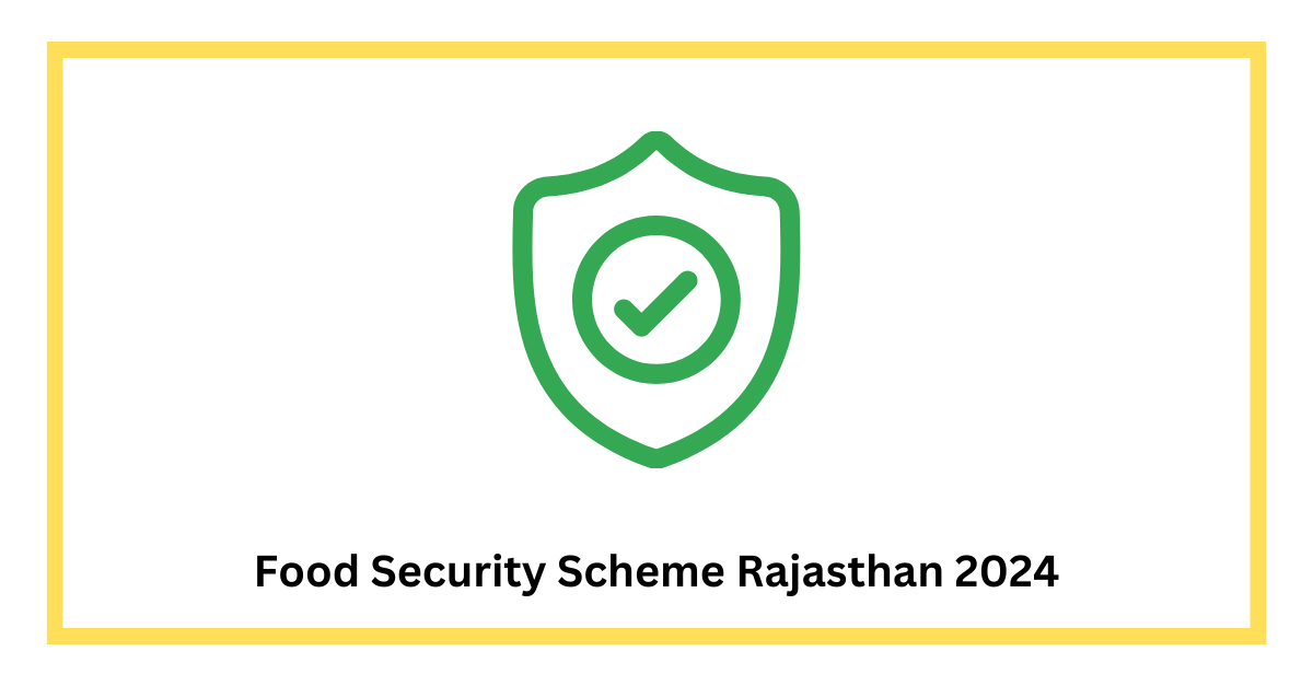 food security scheme rajasthan