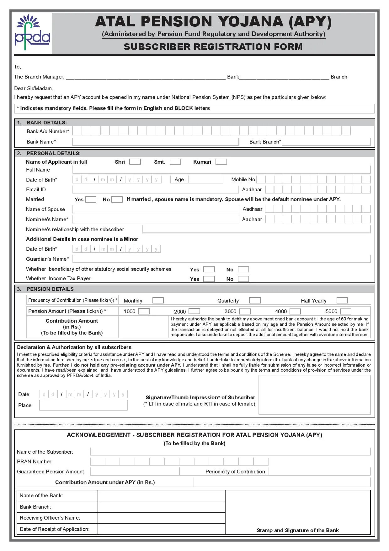 Atal Pension Yojana - Vakilsearch | Blog