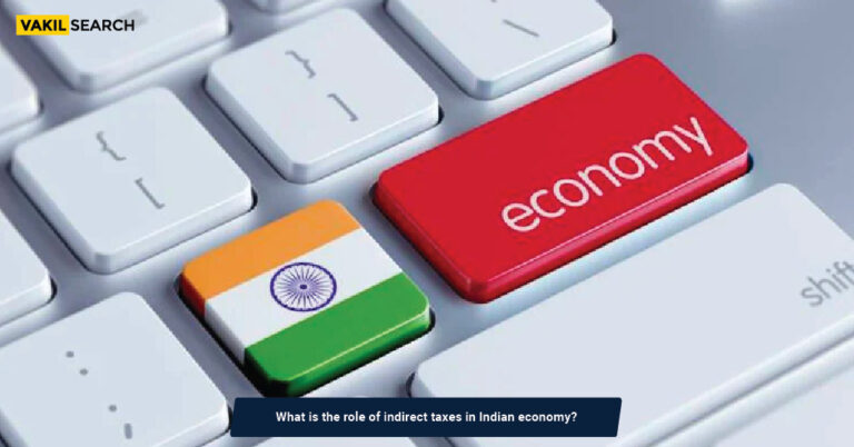 role-of-indirect-taxes-in-india-economy