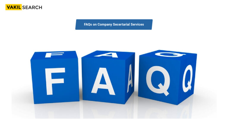 FAQs on Company Secretarial Services