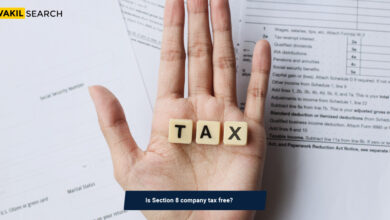 Is Section 8 company tax free