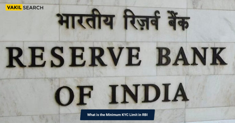 What is the Minimum KYC Limit in RBI