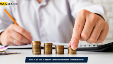What is the cost of Section 8 company formation and compliance