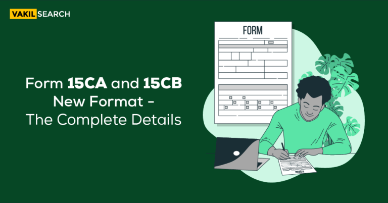 Form 15CA and 15CB New Format